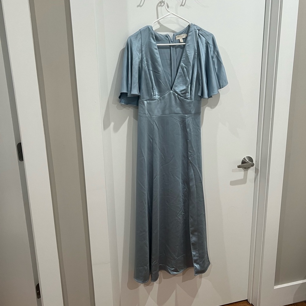 Ted Baker Flutter Sleeve Midi Dress - Picture 5 of 5